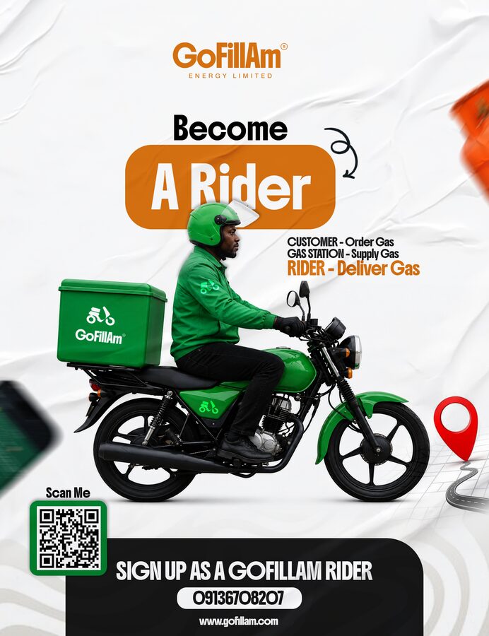 Become a GoFillAm rider — sign up to start delivering